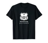Humboldt County CA Historique US Route 101 US Highway 101 T-Shirt