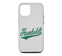 Humboldt County CA Varsity Script Classique Jersey Sporty Coque pour iPhone 12/12 Pro