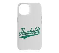 Humboldt County CA Varsity Script Classique Jersey Sporty Coque pour iPhone 15
