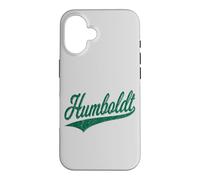 Humboldt County CA Varsity Script Classique Jersey Sporty Coque pour iPhone 16