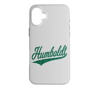Humboldt County CA Varsity Script Classique Jersey Sporty Coque pour iPhone 16 Plus