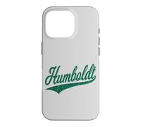 Humboldt County CA Varsity Script Classique Jersey Sporty Coque pour iPhone 16 Pro