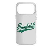 Humboldt County CA Varsity Script Classique Jersey Sporty Coque pour iPhone 17 Pro Max