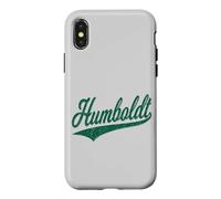 Humboldt County CA Varsity Script Classique Jersey Sporty Coque pour iPhone X/XS
