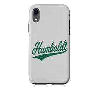 Humboldt County CA Varsity Script Classique Jersey Sporty Coque pour iPhone XR
