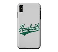 Humboldt County CA Varsity Script Classique Jersey Sporty Coque pour iPhone XS Max