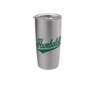 HUMBOLDT COUNTY CA VARSITY SCRIPT CLASSIQUE JERSEY SPORTY Gobelet isotherme en acier inoxydable double paroi