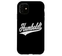 Humboldt County CA Varsity Script Maillot de Sport Classique Coque pour iPhone 11