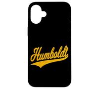 Humboldt County CA Varsity Script Maillot de Sport Classique Coque pour iPhone 16 Plus