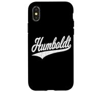 Humboldt County CA Varsity Script Maillot de Sport Classique Coque pour iPhone X/XS