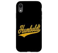 Humboldt County CA Varsity Script Maillot de Sport Classique Coque pour iPhone XR