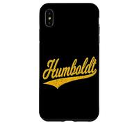 Humboldt County CA Varsity Script Maillot de Sport Classique Coque pour iPhone XS Max
