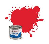 Humbrol 14ml No. 1 Tinlet Enamel Paint 19 (Bright Red Gloss)