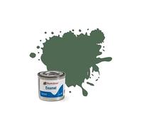 AB Gee Humbrol 14ml No. 1 Tinlet Enamel Paint 76 (Uniform Green Matt)