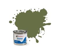 Humbrol 14ml No. 1 Tinlet Enamel Paint 80 (Grass Green Matt)