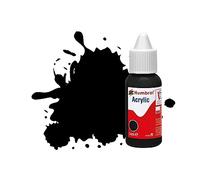 Humbrol Db0033 Peinture Acrylique NO33 Noir - Mat, 14 ml (Lot de 1)