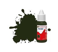 Humbrol Db0163 Peinture Acrylique NO163 Vert Foncé - Satiné, 14 ML (Lot de 1)