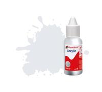Peinture Humbrol Acrylic Dropper Bottle 14ml 191 Chrome Silver - Metallic - Humbrol