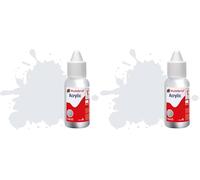 Humbrol Db0191 Peinture Acrylique NO191 Chrome Argent Métallisé, 14 ML (Lot de 2)