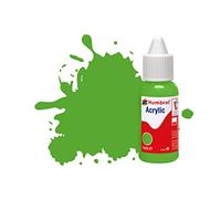 Peinture Humbrol Acrylic Dropper Bottle 14ml 208 Fluorescent Signal Green Gloss - Humbrol