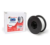 Humbrol Filament PLA blanc AG9173 - Bobine de filament pour imprimante 3D, PLA flexible de 1,75 mm, accessoires d'impression et de numérisation 3D - Matériaux de filament de rechange pour imprimante