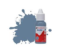 Humbrol Peinture Acrylique NO157 Bleu Azur Mat, Flacon Compte-Gouttes, 14 ml