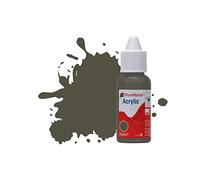 Humbrol Peinture Acrylique NO253 Rlm 83 Dunkel-Grun Mat, Flacon Compte-Gouttes, Vert Foncé (de), 14 ml