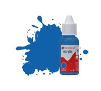 Humbrol Peinture Acrylique NO52 Bleu Baltique - Flacon Compte-Gouttes Métallique, 14 ml