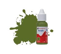 Humbrol Peinture Acrylique NO88 Deck Green Matt, Flacon Compte-Gouttes, 14 ML