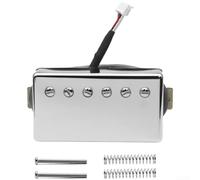 Humbucker Laiton Aimant Alnico II Pour JST Connecteur Humbucker(Silver 57+(8.5K))