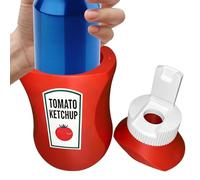 Humdcdy Manchon de canette de soda - Isolateur de boisson , convient pour 330 ml en forme de bouteille de sauce tomate, de bière, pour café, soda, eau, fête, farce, femmes, amoureux, hommes