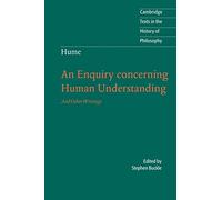 Hume: An Enquiry Concerning Human Understanding: And Other Writings
