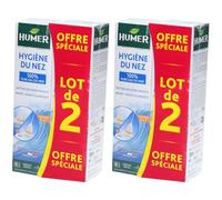 HUMER Hygiène du Nez Spray Nasal 2x300 ml