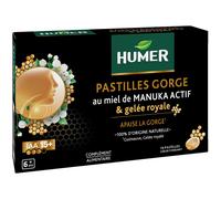 Humer Pastilles Gorge Miel Manuka Actif & Gelée Royale Pastille(S) 16 pc(s)