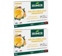 HUMER PHARYNGITE Mal de gorge Aigu Pastille(S) 2x20 pc(s)
