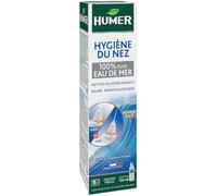 Humer - Spray nasal Hygiène du nez Adulte - 100% eau de mer - Excellente tolérance - 150ml
