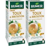 HUMER Toux & Irritation Sirop 2x100 ml