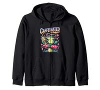 Humeur des Amateurs de café caféiné et confus Sweat à Capuche