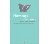 Humeurs Et Paradoxes