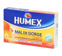 Humex Mal de Gorge Pastilles Menthe Pastille(S) 24 pc(s)