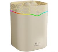 Humidificateur 2000ml 3 Buses Silencieux Humidificateur 2000ml(Brown) | 3 buses spray, pour couverture 10m², pour bruit <36dB, plastique , pour idéal espace