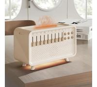 Humidificateur 3 en 1 à bruit blanc et machine à son, 8 sons d'ambiance apaisants avec design portable alimenté par USB pour dormir, méditation, yoga et étude