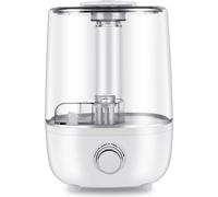 humidificateur 4L pour chambre à coucher Humidificateur d'air à ultrasons Diffuseur d'arômes avec buse supplémentaire 360��Rotary Switch Ultra Quiet Auto Shut Off