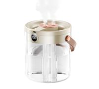 Humidificateur à brume, affichage numérique, humidificateur à haute brume avec 3 buses | Purificateur d'air compact - pour maison, chambre à coucher, salon, salle de bain, chambre d'enfant, bureau