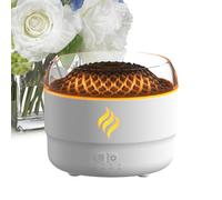Humidificateur À Brume Fraîche - Diffuseur D'huiles Essentielles Effet Flamme | Purificateur D'air Décoratif | Monsieur Ultrasonique Silencieux Pour Tente Et Voiture Ď'hôtel De Spa De Yoga Ďe Salon Đe