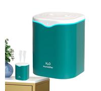 Humidificateur à brume froide - Réservoir d'eau compact de 2 L, ultrasons silencieux, fonction veilleuse douce, alimentation continue en humidité confortable, dispositif d'amélioration de l'air |