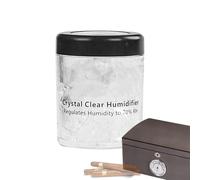Humidificateur à cristaux pour cigares - Gel réutilisable pour le contrôle de l'humidité et du stabilisateur d'humidité | Régulateur d'humidité portatif antirouille, gel longue durée 70 HR pour