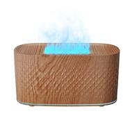 Humidificateur À Diffuseur De Flamme - Diffuseurs D'arômes, Mini Humidificateur À Flamme | Humidificateurs À Effet De Feu Simulé À 7 Couleurs Avec Deux Modes De Pulvérisation
