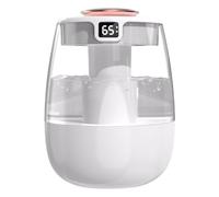 Humidificateur à double pulvérisation de 1 L, affichage numérique, 2 modes de brume avec veilleuse pour chambre à coucher et bureau