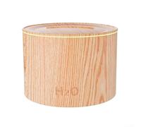 Humidificateur à flamme avec protection contre les pénuries d'eau et capacité d'utilisation de 160 ml (grain de bois)
